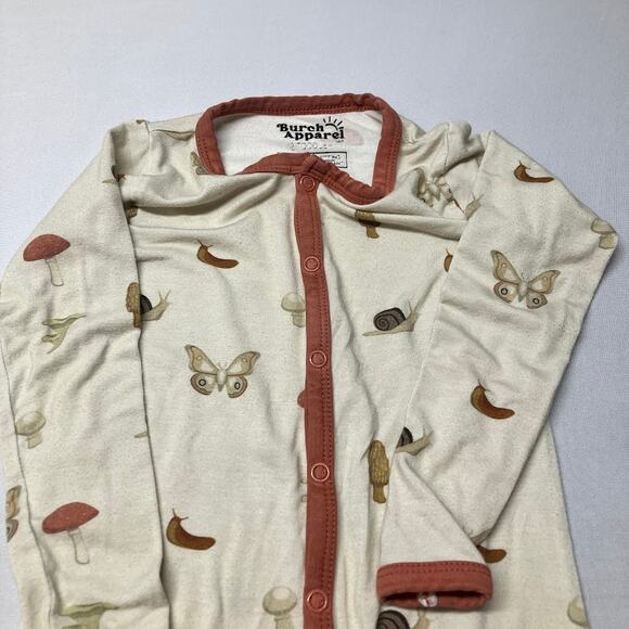 Burch Apparel Unisex Toddler Bamboo Snap Romper (2) Size 2T - Picture 5 of 8